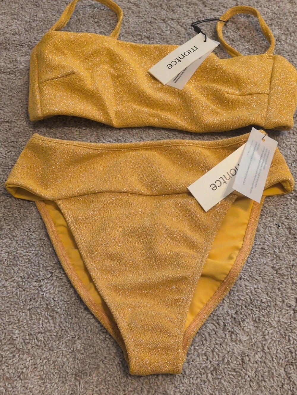 Montce Sun Sparkle bikini NWT